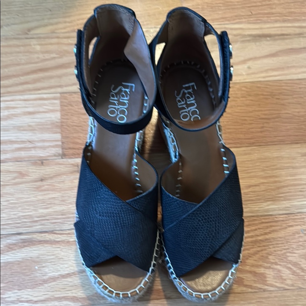 Franco Sarto Black Women's Sandals